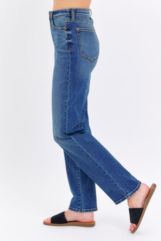 Judy Blue High Waist Straight Denim Jeans 8601