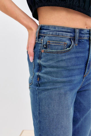 Judy Blue High Waist Straight Denim Jeans 8601