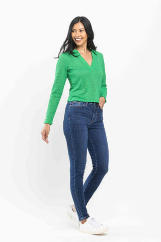 Judy Blue High Waist Thermal Skinny Denim Jeans 82585