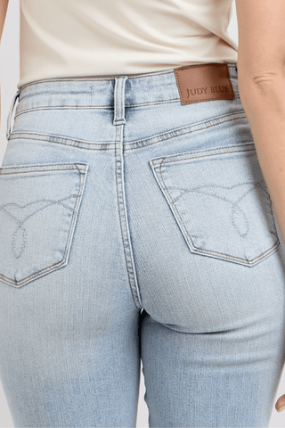 Judy Blue High Waist Tummy Control Bootcut Denim Jeans 88784 - Inseam Options