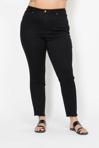 Judy Blue High Waist Tummy Control Shield Pockets Skinny Denim Jeans 88865