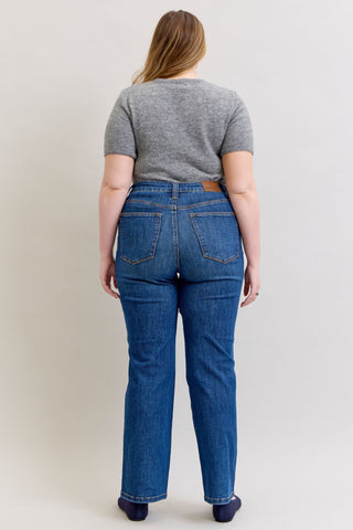 Judy Blue High Waist Tummy Control Straight Denim Jeans 881000