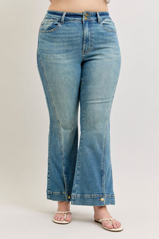 Judy Blue High Waist Vintage Flare Denim Jeans 881082