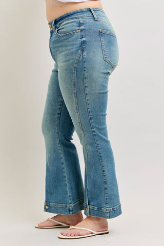 Judy Blue High Waist Vintage Flare Denim Jeans 881082