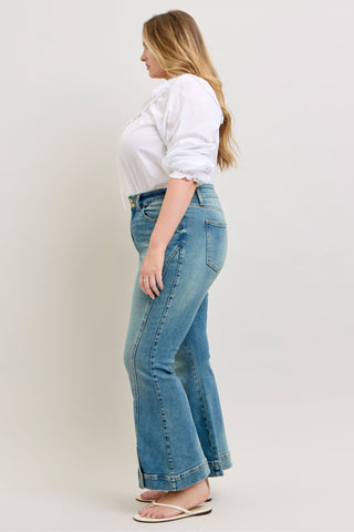 Judy Blue High Waist Vintage Flare Denim Jeans 881082