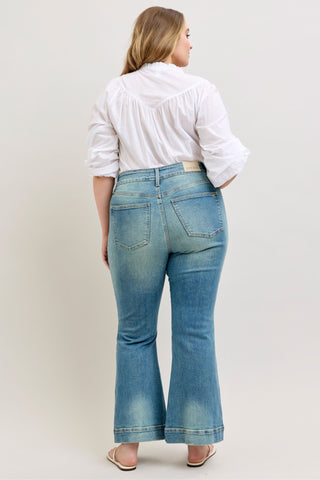 Judy Blue High Waist Vintage Flare Denim Jeans 881082