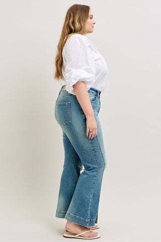 Judy Blue High Waist Vintage Flare Denim Jeans 881082