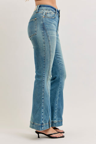 Judy Blue High Waist Vintage Flare Denim Jeans 881082