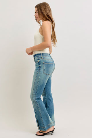 Judy Blue High Waist Vintage Flare Denim Jeans 881082