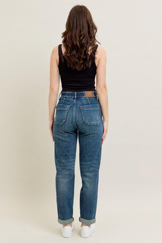 Judy Blue High Waist Vintage Jogger Denim Jeans 88971