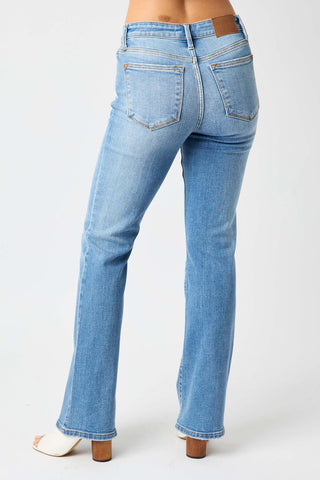 Judy Blue Mid Rise Vintage Bootcut Denim Jeans 82547