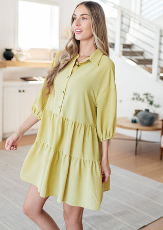 Hailey & Co Just Like Honey Tiered Dress