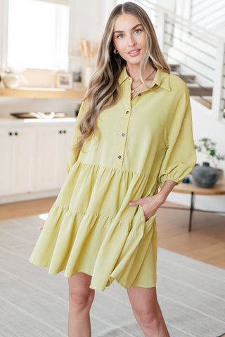 Hailey & Co Just Like Honey Tiered Dress