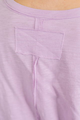 Dear Scarlett Just Like That Relaxed Heather Tee in Lilac