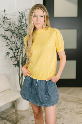 One Eleven North Just One More Look Sweater Knit Top