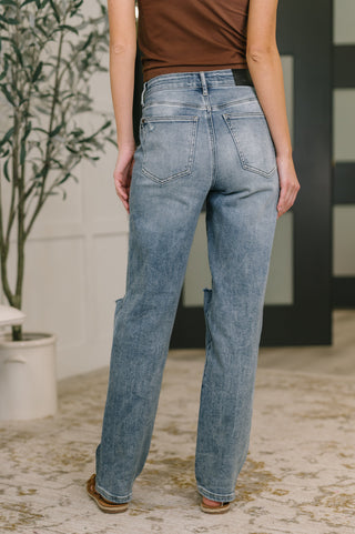 Judy Blue Kayla High Waist Rigid Magic Slim Straight - Exclusive