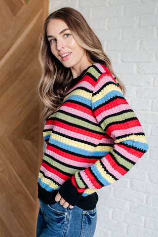 BiBi Keep Dreaming Striped Sweater