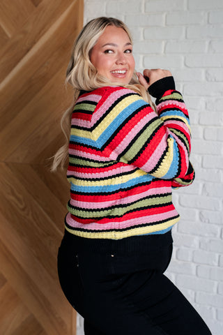 BiBi Keep Dreaming Striped Sweater