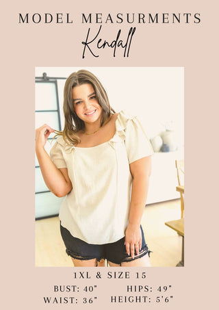 Very J Darla Button Up Collared Dress in Taupe