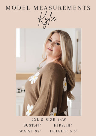 Now N Forever Perfect in Pansies V-Neck Top