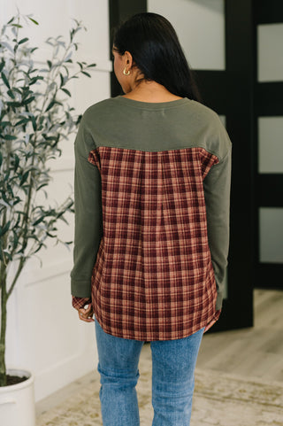 One Eleven North Layer Player Drop Shoulder Long Sleeve Top