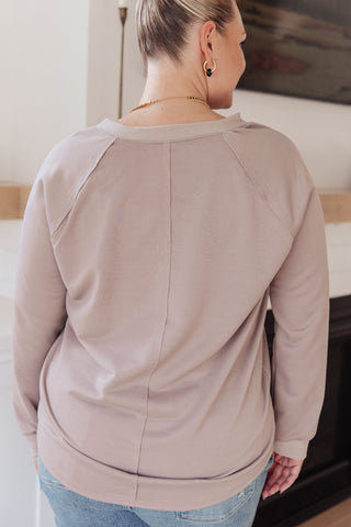 Sew in Love Less Conversation V-Neck Top