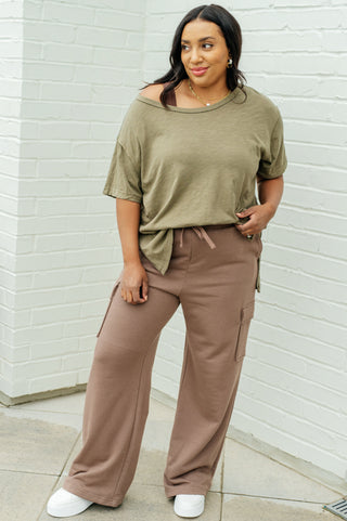 Rae Mode Let Me Live Relaxed Tee in Army
