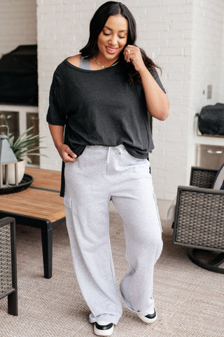 Rae Mode Let Me Live Relaxed Tee in Black