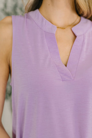 Dear Scarlett Lizzy Tank Top in Orchid Bloom