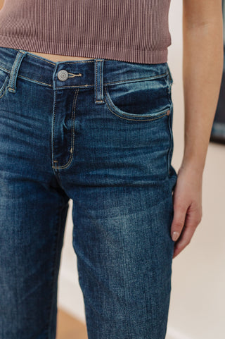 Judy Blue London Midrise Cuffed Boyfriend Jeans - Exclusive
