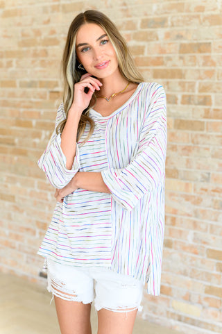 White Birch Love The Passion Drop Shoulder Top
