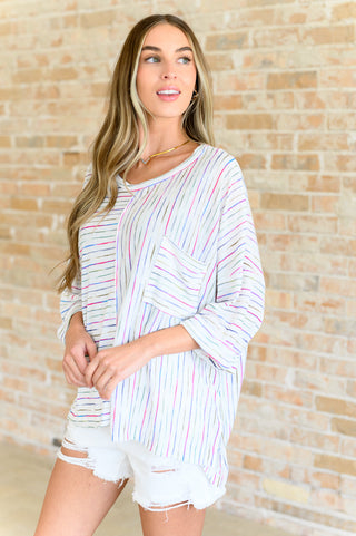 White Birch Love The Passion Drop Shoulder Top