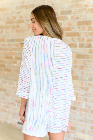 White Birch Love The Passion Drop Shoulder Top