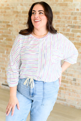 White Birch Love The Passion Drop Shoulder Top