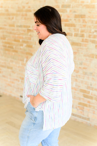 White Birch Love The Passion Drop Shoulder Top