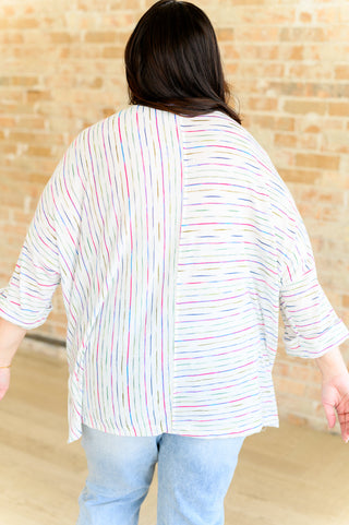 White Birch Love The Passion Drop Shoulder Top