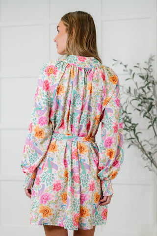 One Eleven North Loving Legend Floral Dress
