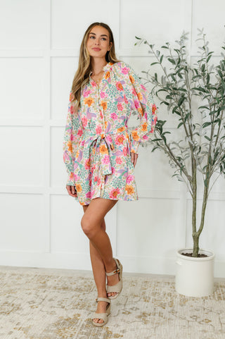 One Eleven North Loving Legend Floral Dress