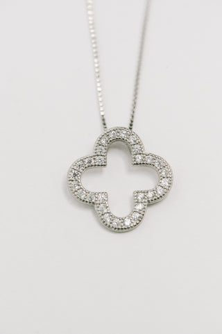 Lucky Girl Syndrome Sterling Silver Pendant Necklace