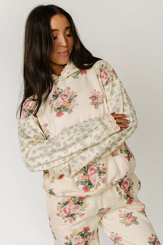 University Hoodie - Golden Hour Garden