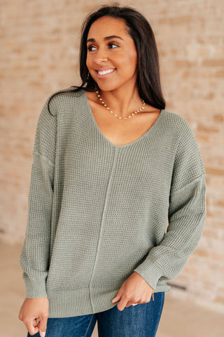 Heyson Magi Lune V-Neck Sweater