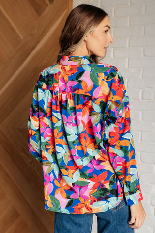 Jodifl Make Like a Tree and Leaf Button Up Blouse