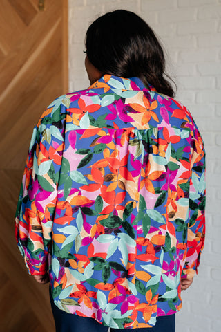 Jodifl Make Like a Tree and Leaf Button Up Blouse