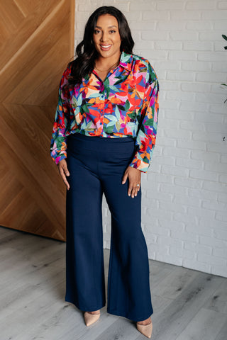Jodifl Make Like a Tree and Leaf Button Up Blouse