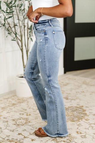 Judy Blue Marlena High Rise Shield Pocket Flare Jeans - Exclusive