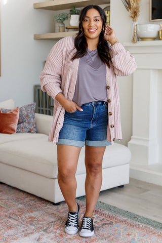 One Eleven North Mother Knows Best Buttoned Down Cardigan