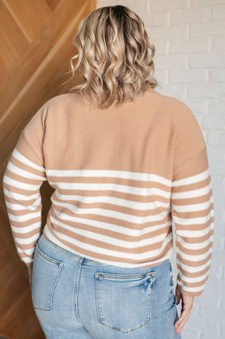 Polagram Memorable Moment Striped Sweater
