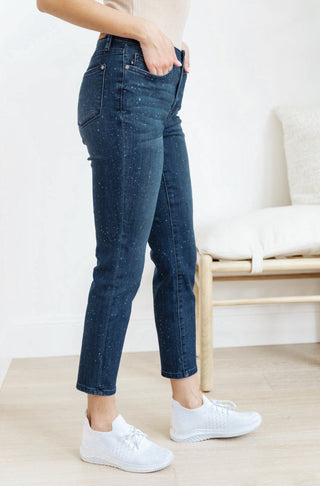 Judy Blue Mid-Rise Relaxed Fit Mineral Wash Jeans - Exclusive