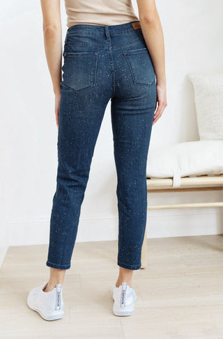 Judy Blue Mid-Rise Relaxed Fit Mineral Wash Jeans - Exclusive