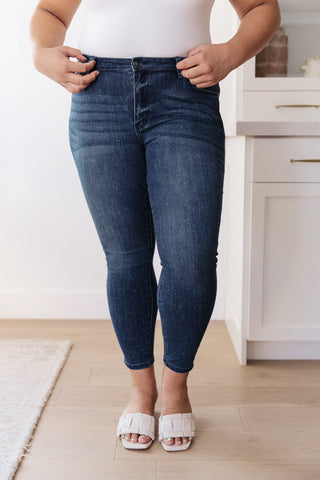 Judy Blue Mid-Rise Relaxed Fit Mineral Wash Jeans - Exclusive